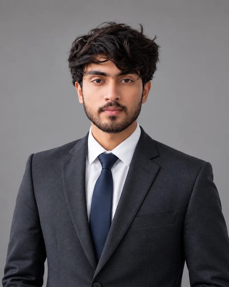 Portrait of Saeed Zafar